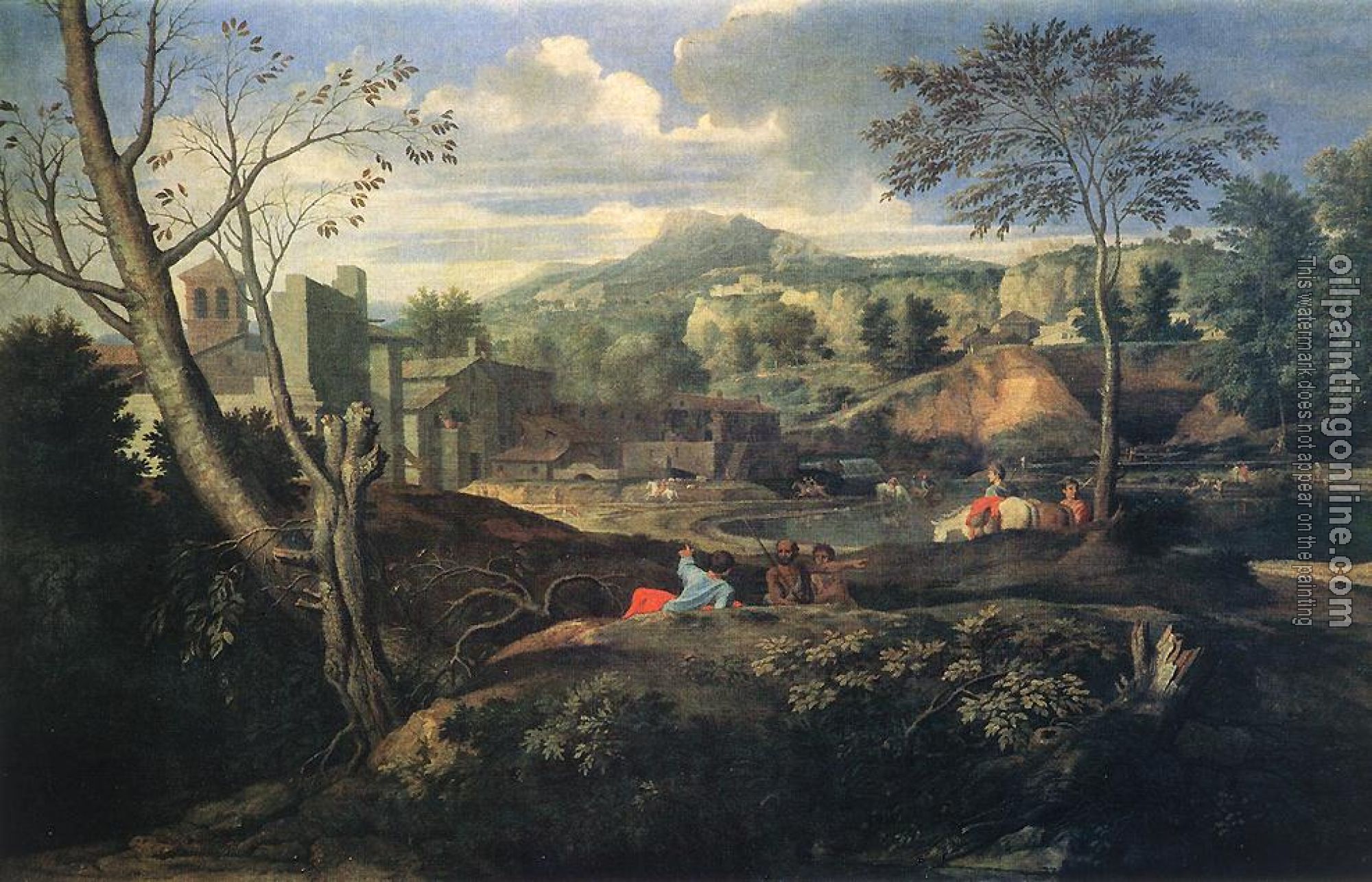 Poussin, Nicolas - Ideal Landscape